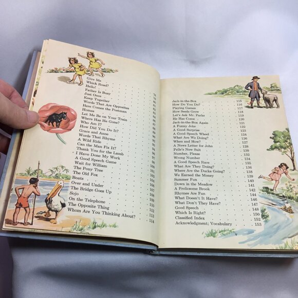 VTG School Book Language for Meaning– Let's Talk By McKee & Harrison 1947 HC - Picture 9 of 12